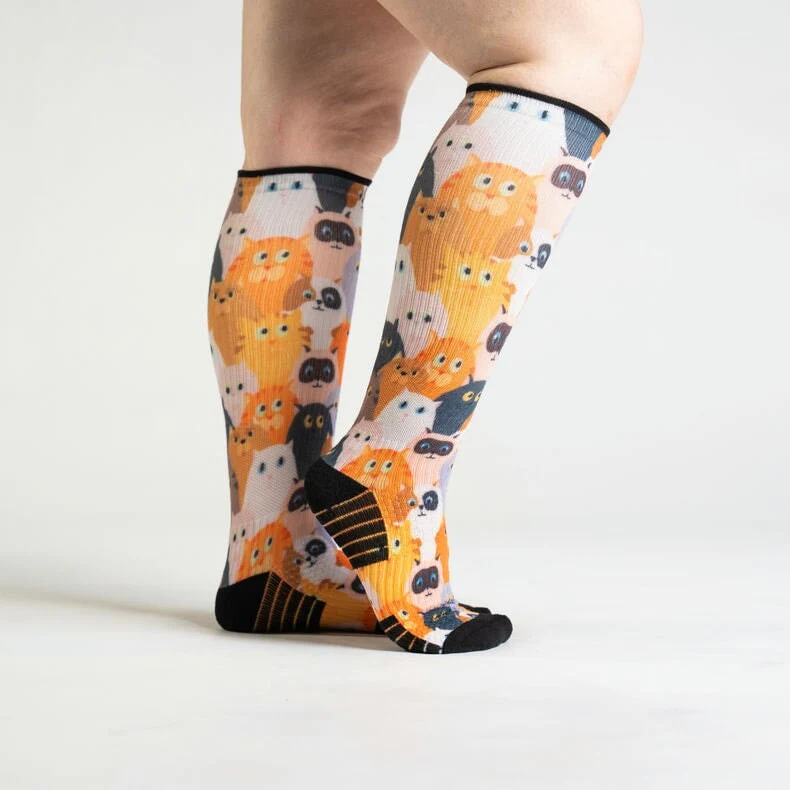 Cats Compression Socks - Image 3