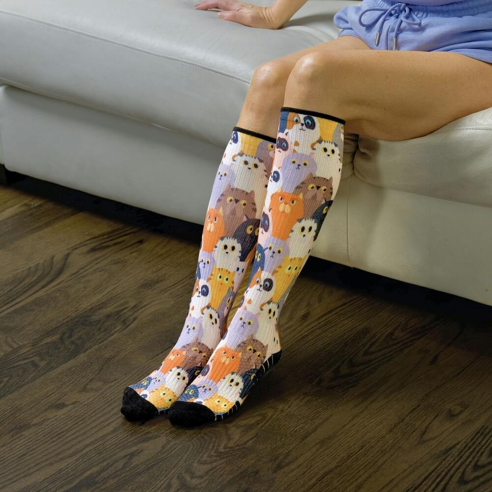 Cats Compression Socks - Image 4
