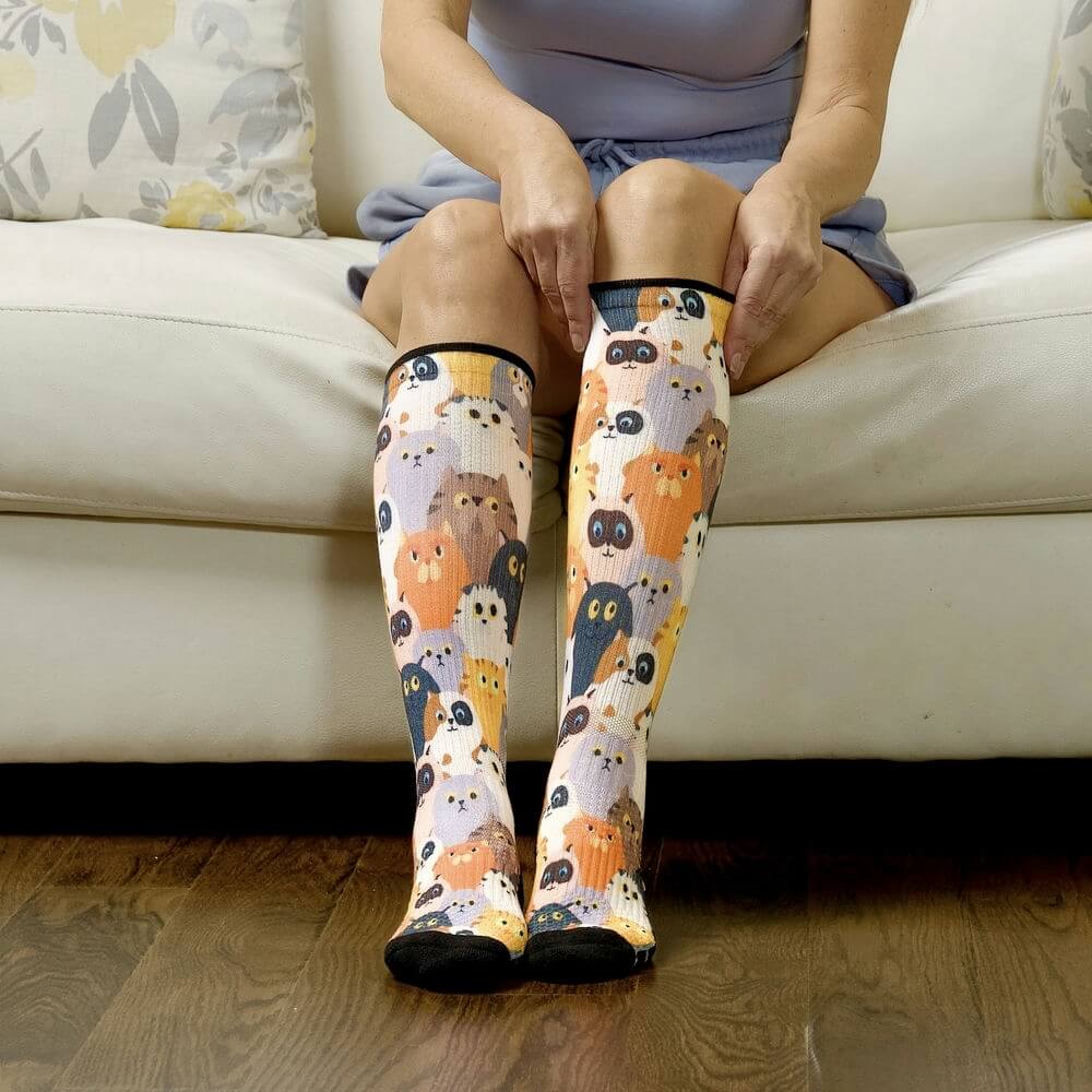 Cats Compression Socks - Image 6