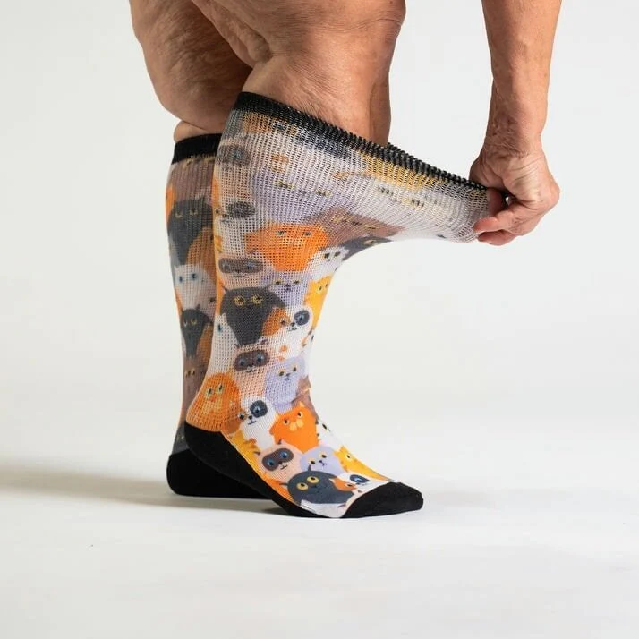 Cats EasyStretch™ Socks - Image 4