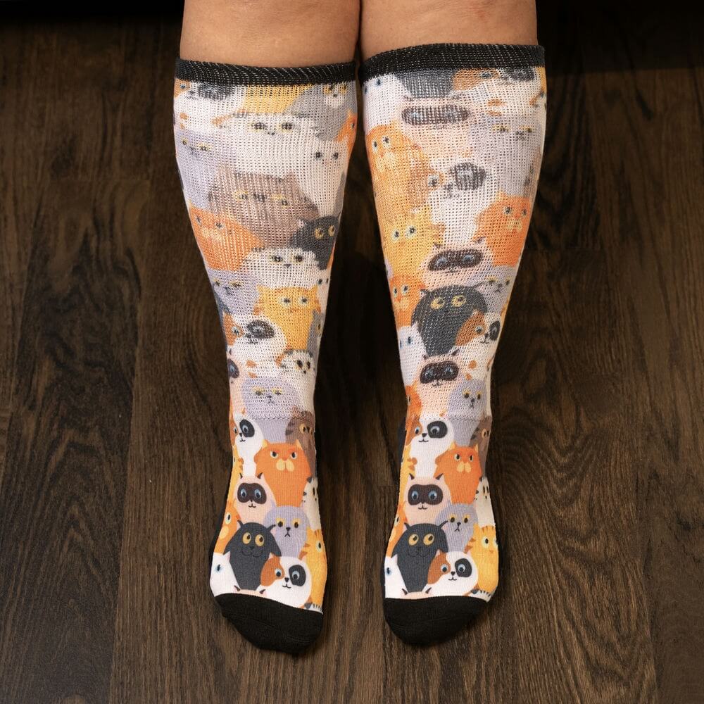 Cats EasyStretch™ Socks - Image 5
