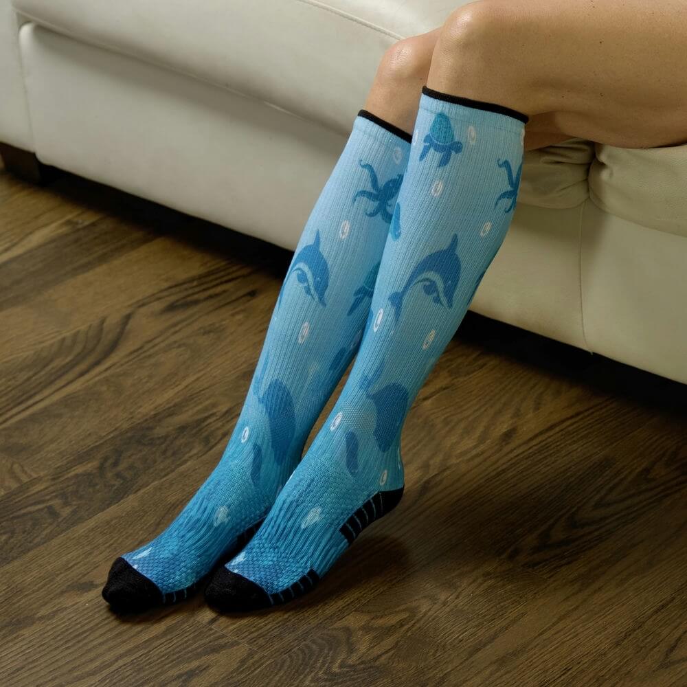 Deep Sea Compression Socks - Image 4