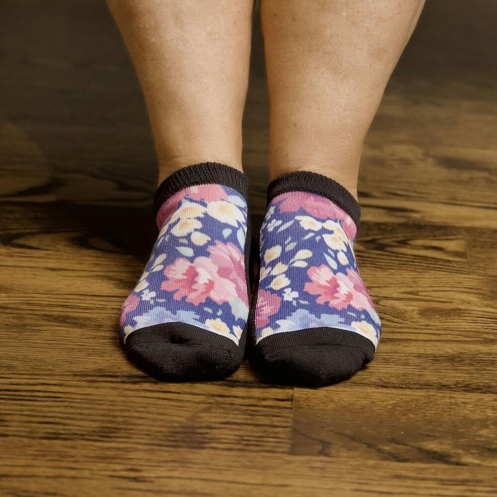 Floral Ankle Socks - Image 4