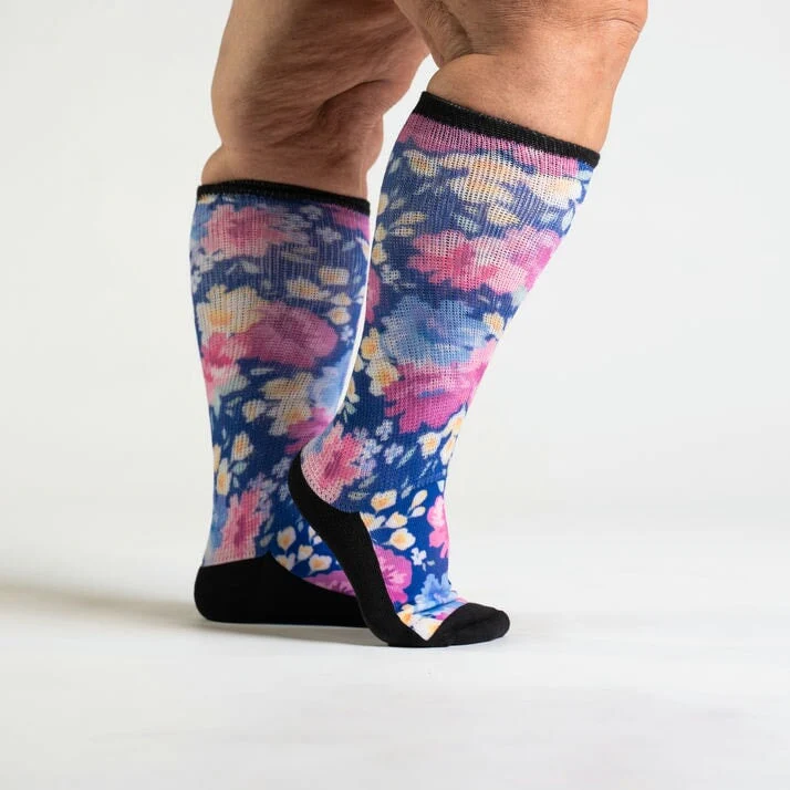 Floral EasyStretch™ Socks - Image 4