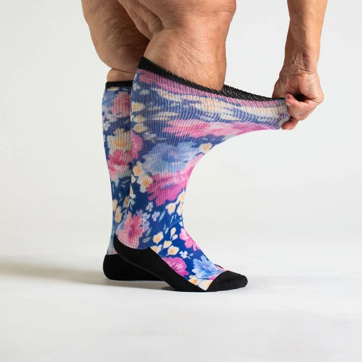 Floral EasyStretch™ Socks - Image 5