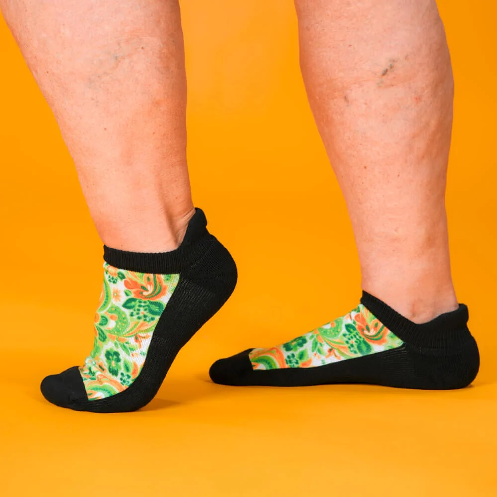 Irish Paisley Ankle Socks - Image 3
