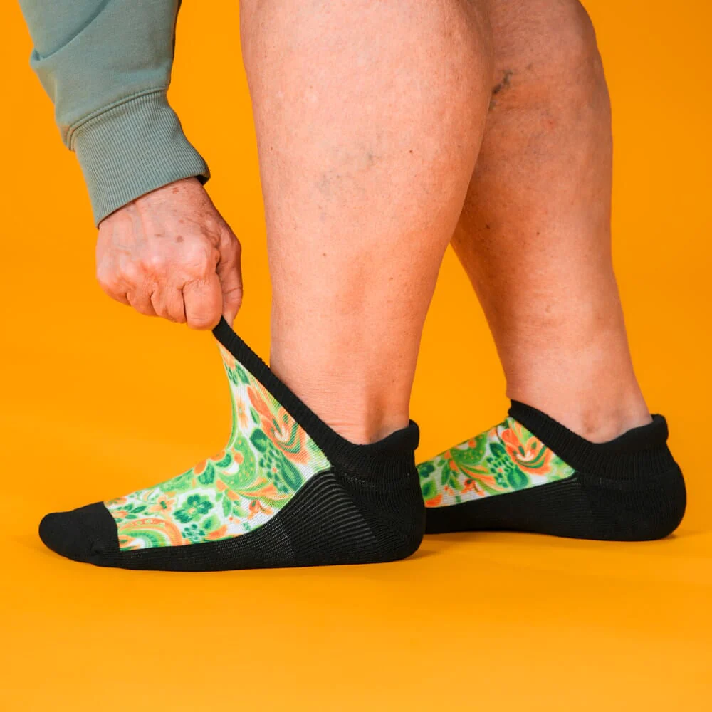 Irish Paisley Ankle Socks - Image 4