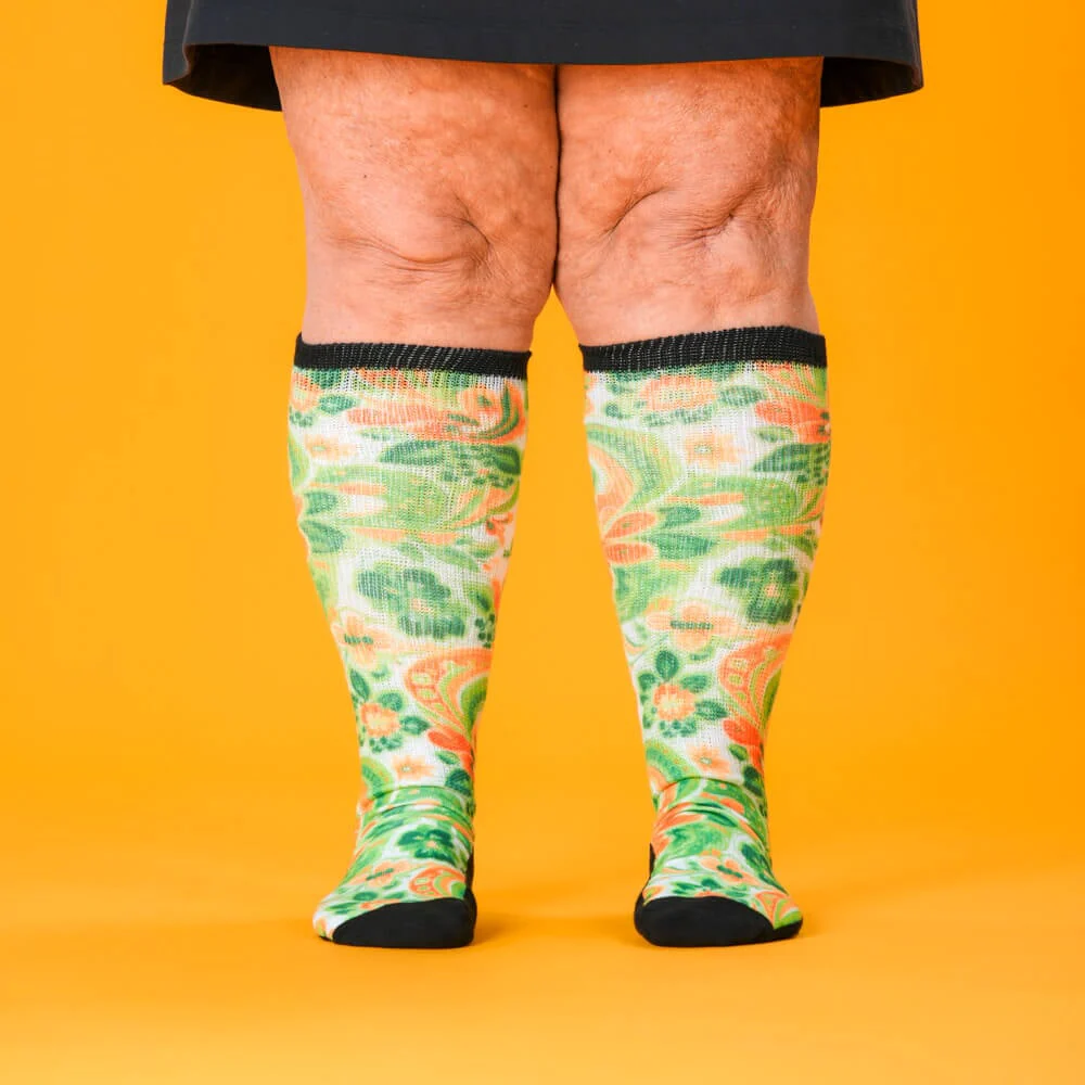 Irish Paisley EasyStretch™ Socks - Image 3