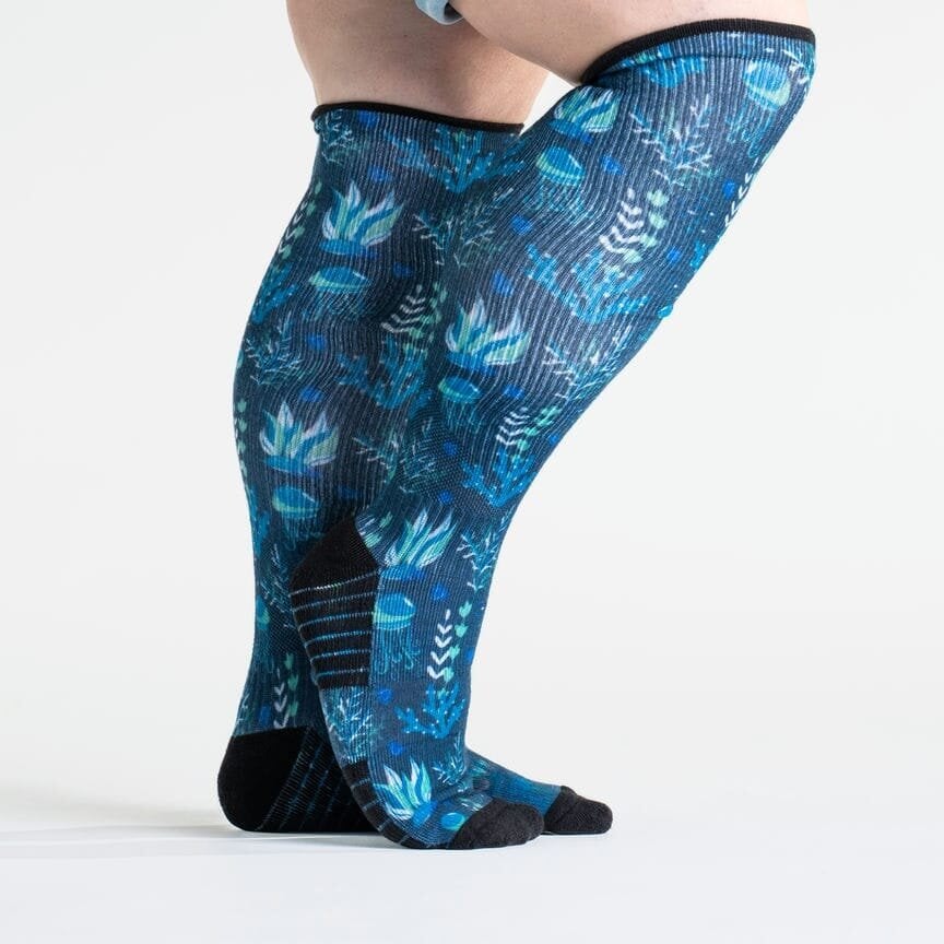 Jellyfish Blues Compression Socks - Image 3