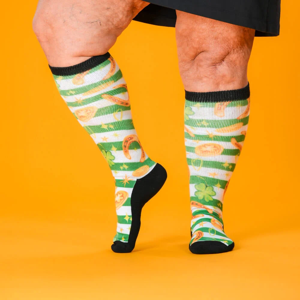 Luck of the Irish EasyStretch™ Socks - Image 4