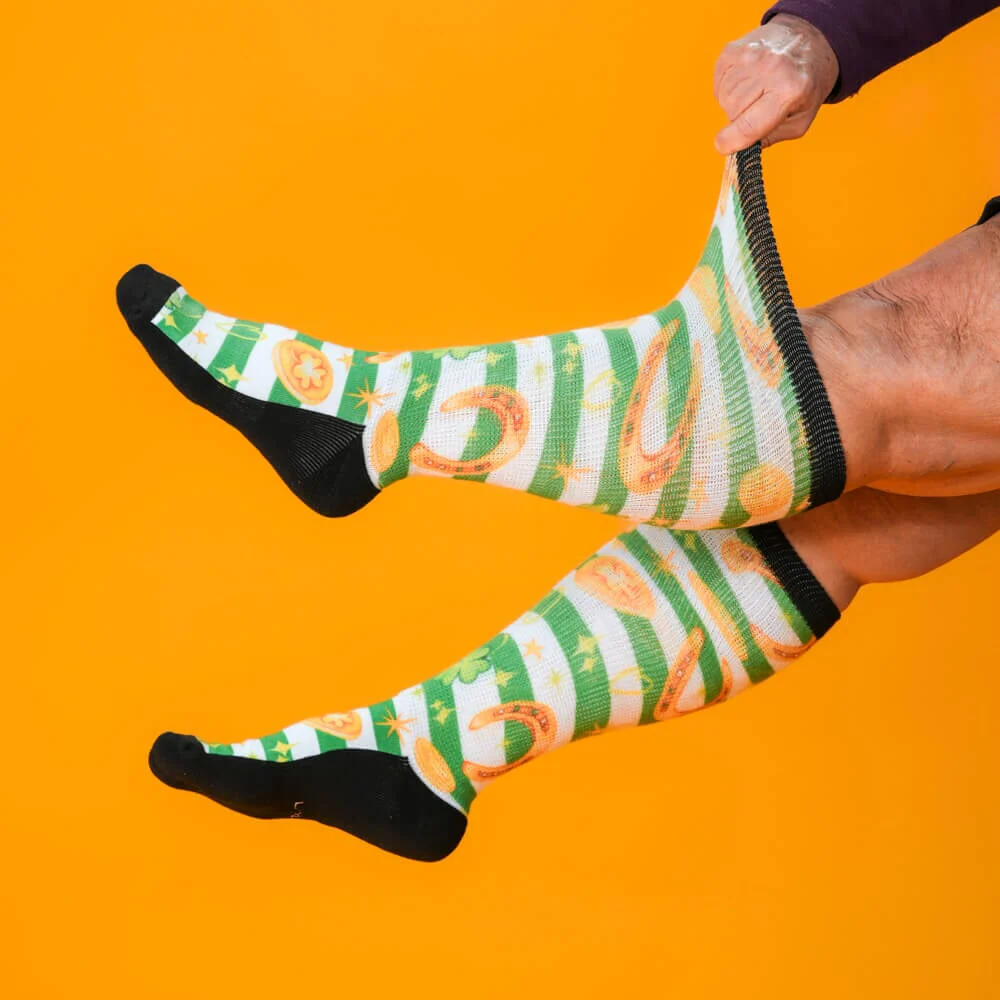 Luck of the Irish EasyStretch™ Socks - Image 5