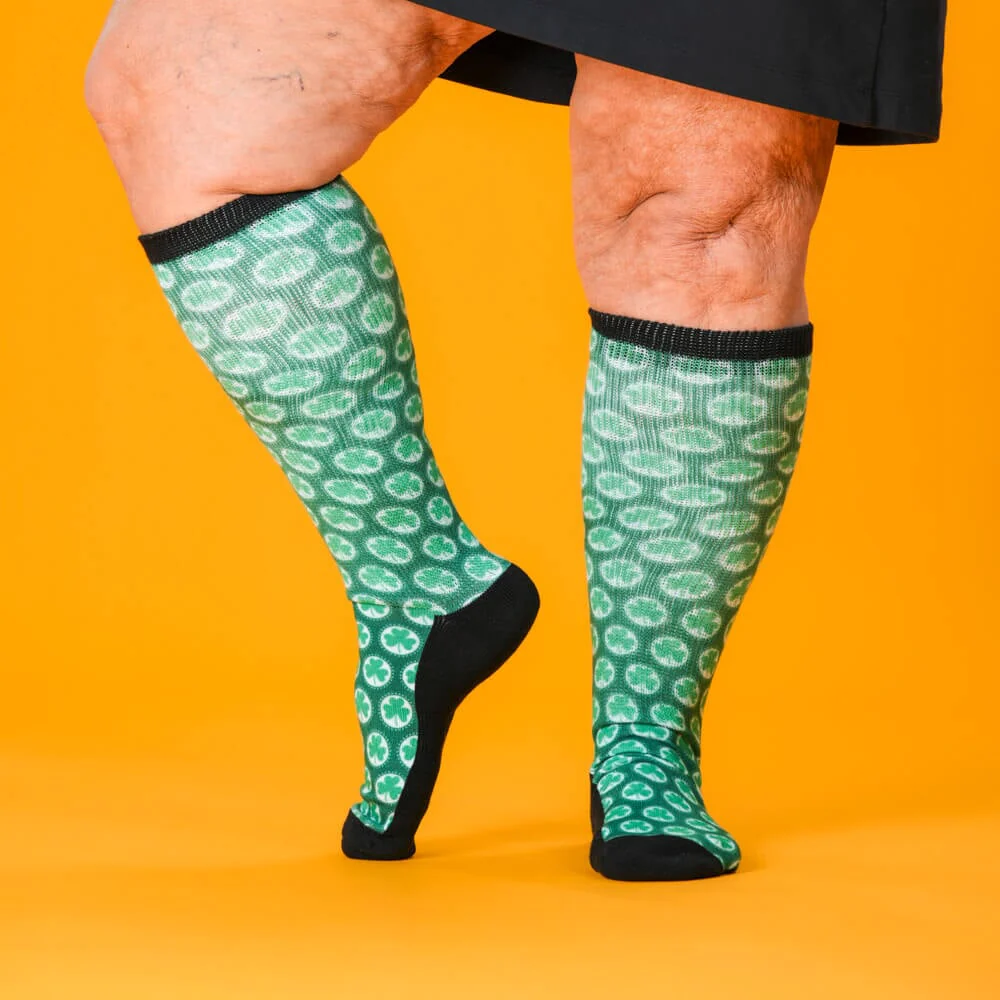 Lucky Clover EasyStretch™ Socks - Image 4