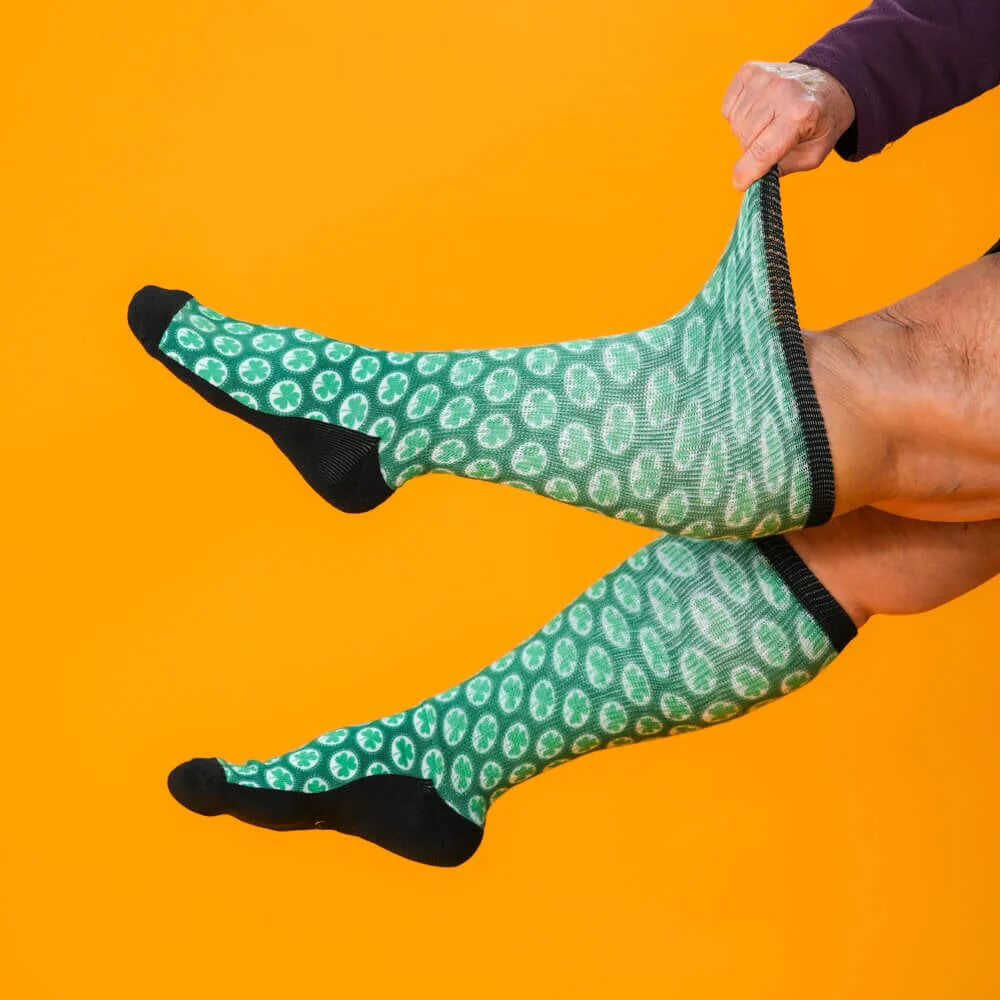 Lucky Clover EasyStretch™ Socks - Image 5