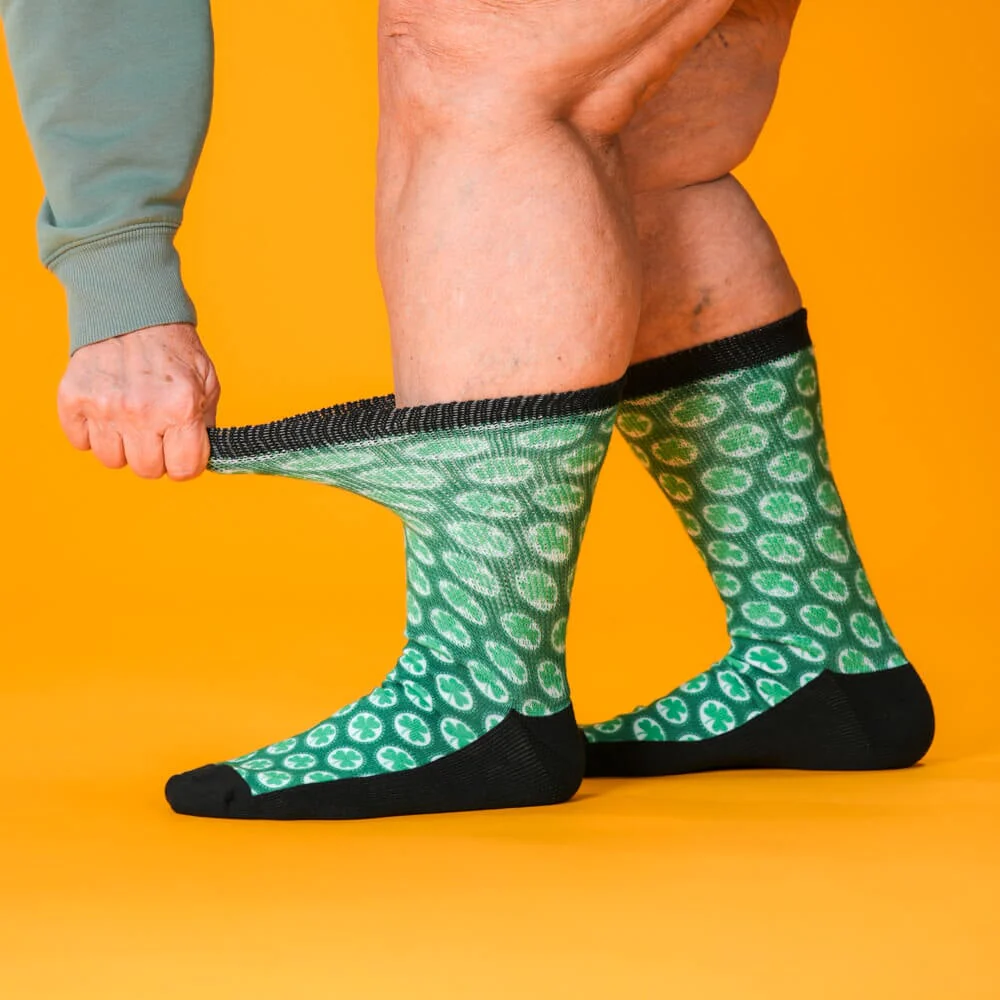 Lucky Clover EasyStretch™ Socks - Image 7